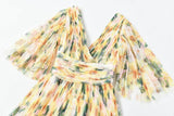 CAMILLA Floral Print Pleated MIni Dress