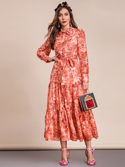AMI Classy Vintage Midi Dress