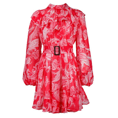 CYNDY Printed Mini Dress