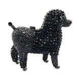 Golden Poodle Fancy Clutch