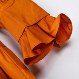 NERI Button-down Drawstring Midi Dress