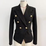 Dressy Double-Breasted Blazer in colors