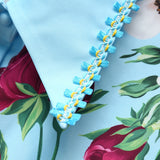 Charming Florals Collared Shirt and Shorts Set