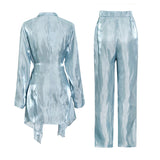 Silky Satin 2-Piece Set in colors