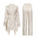 Silky Satin 2-Piece Set in colors