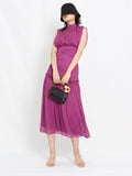 CABLE GIRL turtleneck maxi dress