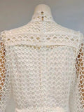 SALSA net mini dress