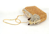 DOG WORLD embellished mini purse