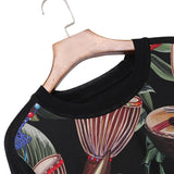 Tribal Drums Print Pullover