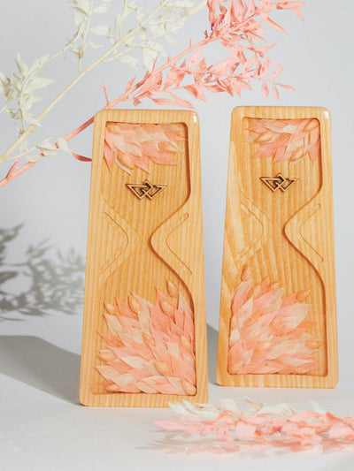 SANDY ROSE/WHITE SAFFIANO - Blackwoodbags