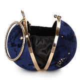 SILENT NIGHT velvet mini purse