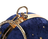 SILENT NIGHT velvet mini purse